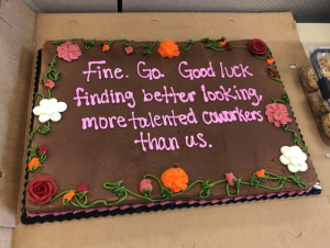 last day of work